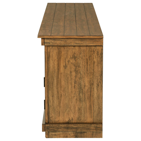 Birdie 70-inch TV Stand Media Console Distressed BrownDistressed Brown