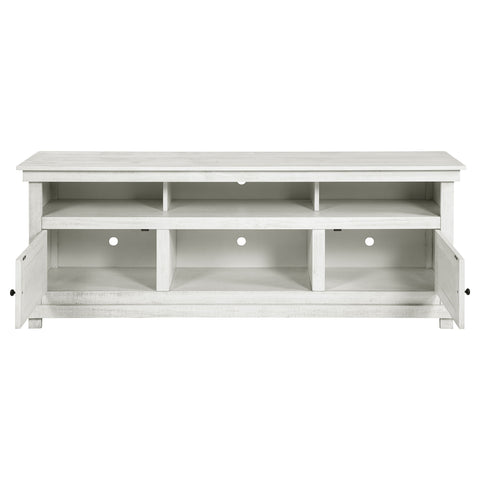 Birdie 70-inch TV Stand Media Console Distressed WhiteDistressed White