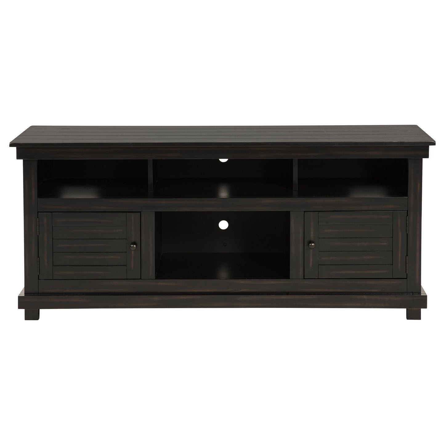 birdie 60-inch tv stand media console distressed javadistressed java