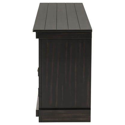 Birdie 60-inch TV Stand Media Console Distressed JavaDistressed Java