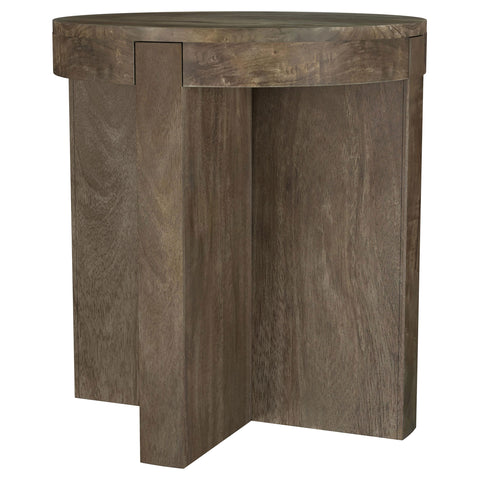 Brunson 2-piece Solid Wood Coffee and End Table Set Brown