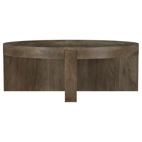 Brunson 2-piece Solid Wood Coffee and End Table Set Brown