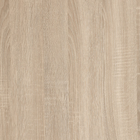 Cadee 1-shelf Round Engineered Wood Side End Table NaturalNatural