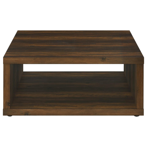 Dorian 2-piece Coffee and End Table Set Dark Pine