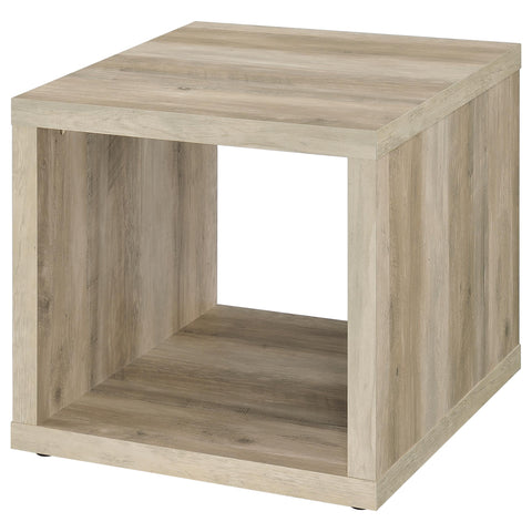 Dorian 2-piece Coffee and End Table Set Distressed Pine