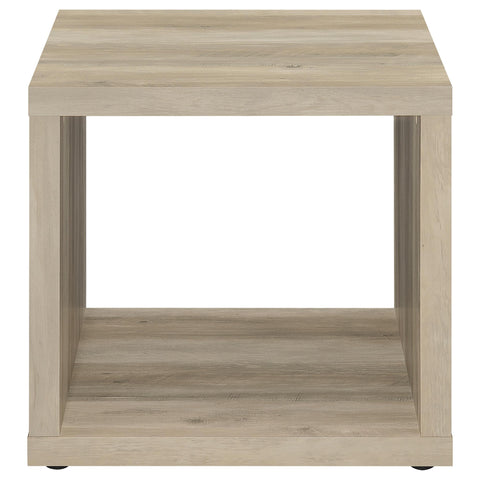 Dorian 3-piece Coffee and End Table Set Distressed Pine