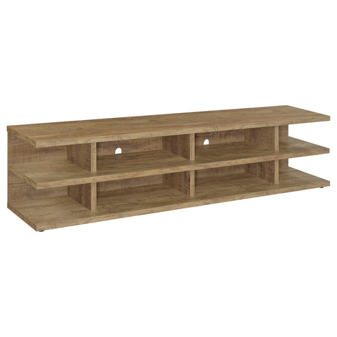 Soline 78-inch 2-tier TV Stand Media Console Mango