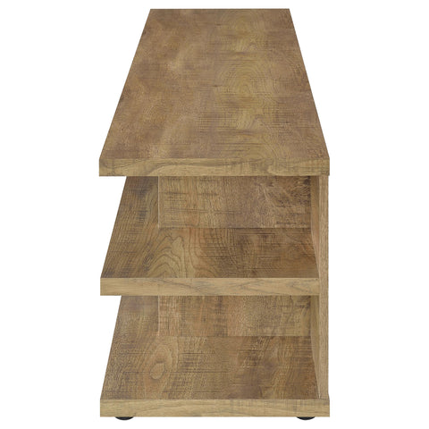 Soline 78-inch 2-tier TV Stand Media Console Mango