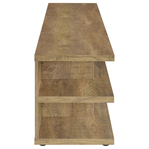 Soline 78-inch 2-tier TV Stand Media Console Mango
