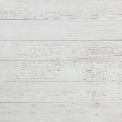 Birdie Wood Coffee Table with Shelf WhiteDistressed White