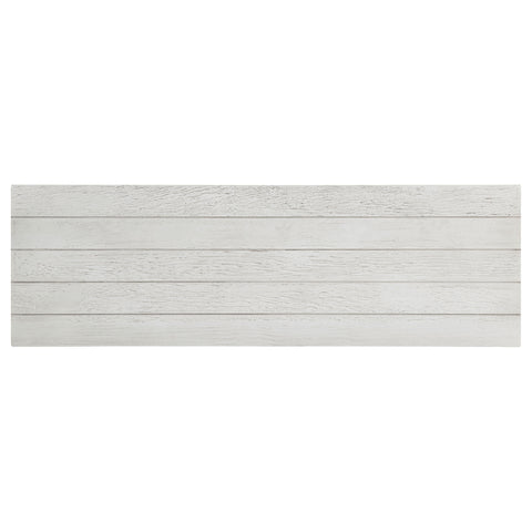 Birdie Wood Entryway Sofa Console Table WhiteDistressed White
