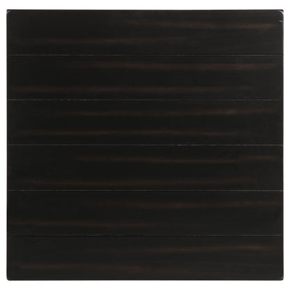 Birdie Wood End Table with Shelf JavaDistressed Java