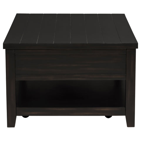 Amore 2-drawer Rectangular Coffee Table Distressed JavaDistressed Java