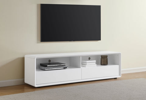 Giddish 71-inch TV Stand Media Console White