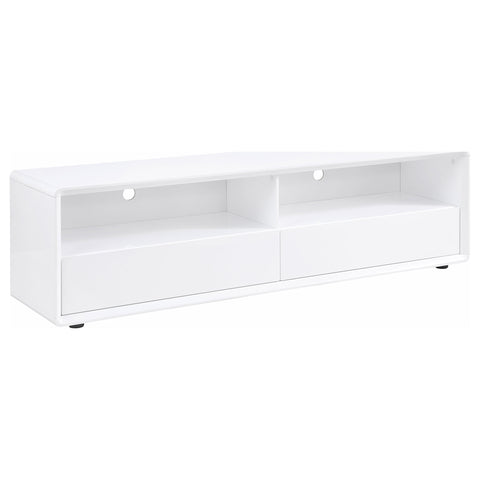 Giddish 71-inch TV Stand Media Console White