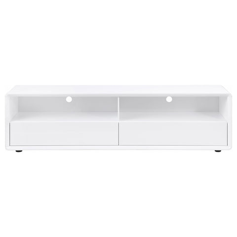 Giddish 71-inch TV Stand Media Console White