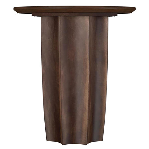 Viana 3-piece Solid Mango Wood Coffee Table Set Walnut