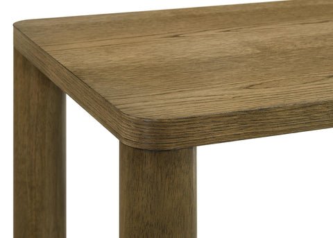 Nevado Engineered Wood Accent Side End Table Brown Oak