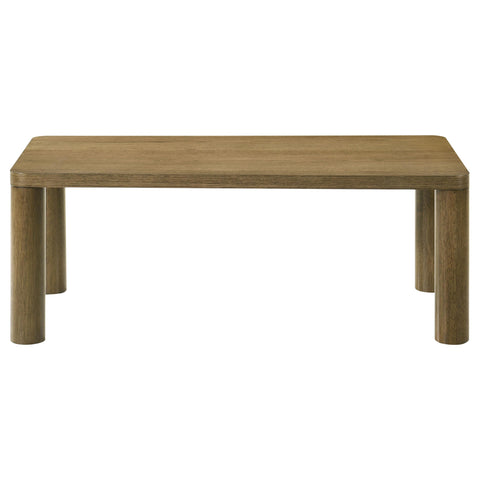 Nevado Engineered Wood Cocktail Coffee Table Brown Oak