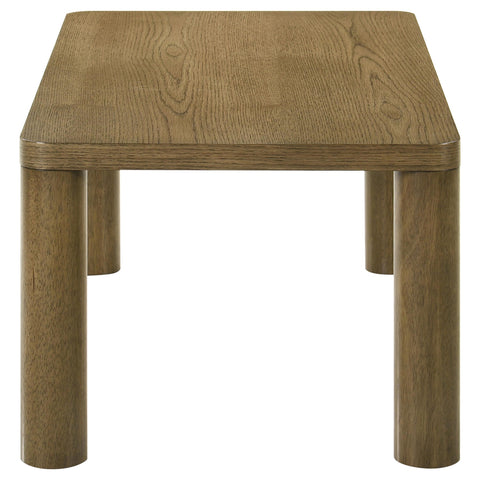 Nevado Engineered Wood Cocktail Coffee Table Brown Oak