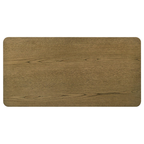 Nevado Engineered Wood Cocktail Coffee Table Brown Oak