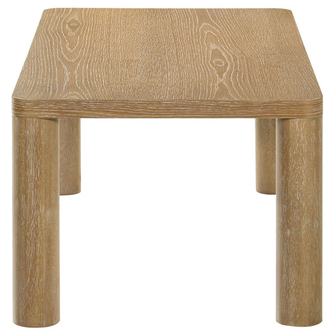 Nevado Engineered Wood Cocktail Coffee Table Light Oak