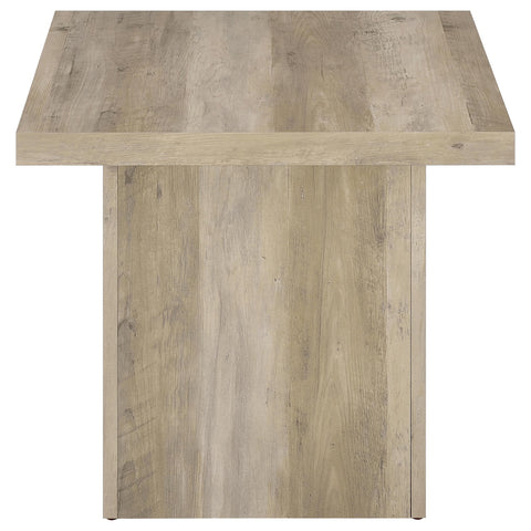 Rocco 3-piece Square Coffee End Table Set Distressed Pine