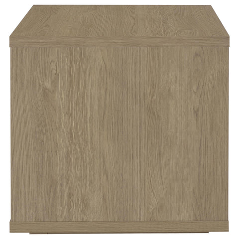 Baldacci 2-Piece Coffee and End Table Set with Storage Latte