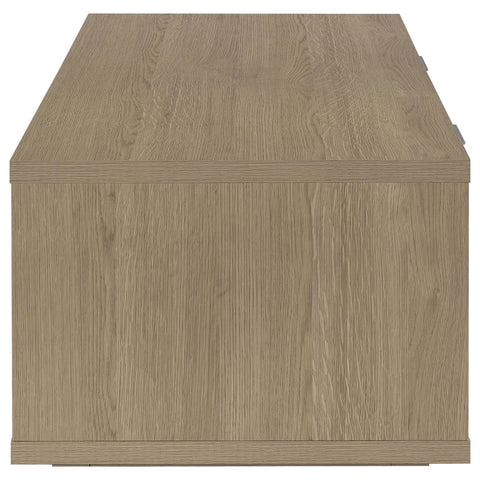 Baldacci 3-Piece Coffee and End Table Set with Storage Latte