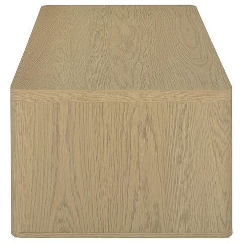 Robyn Rectangular Coffee Table with Open Shelf Greige