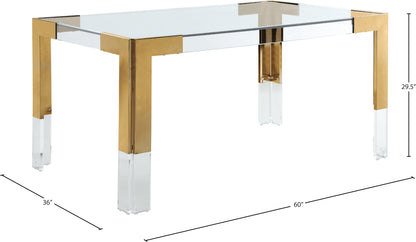 Delano Rich Gold Dining Table T