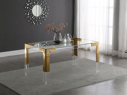 Delano Rich Gold Dining Table T