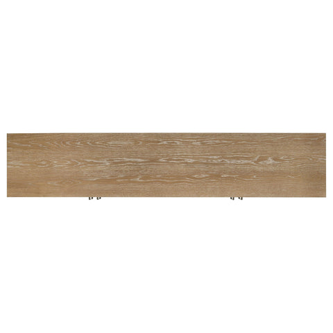 Lucia 79-inch 4-door TV Stand Media Console Washed Oak
