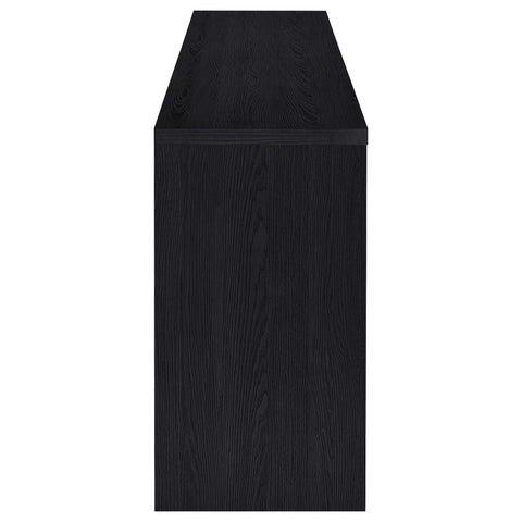 Giselle 79-inch 4-door TV Stand Media Console Black