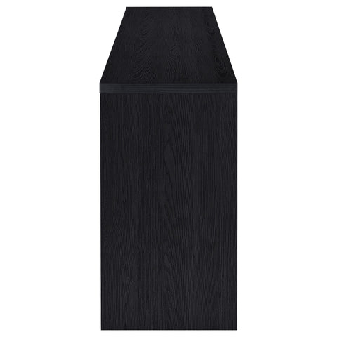Giselle 79-inch 4-door TV Stand Media Console Black
