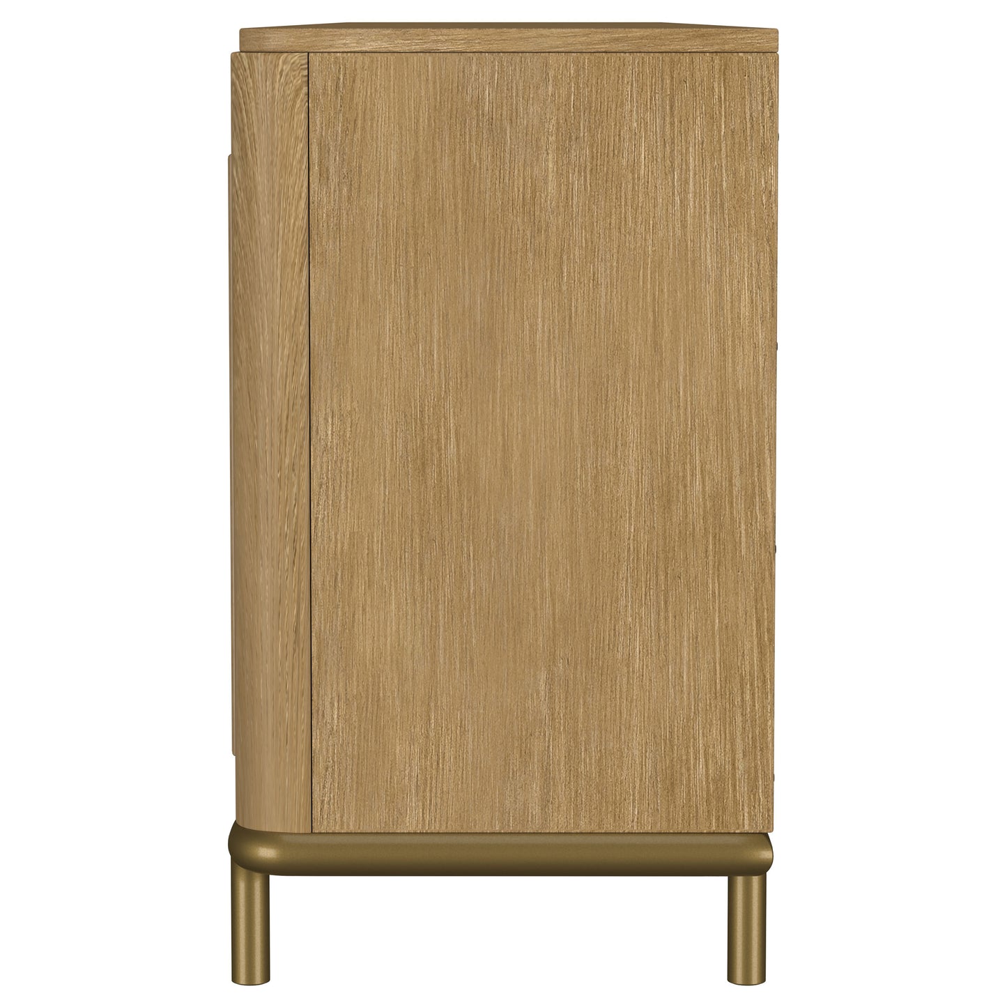 linnea rattan cane 2-door tv stand media console sand wash