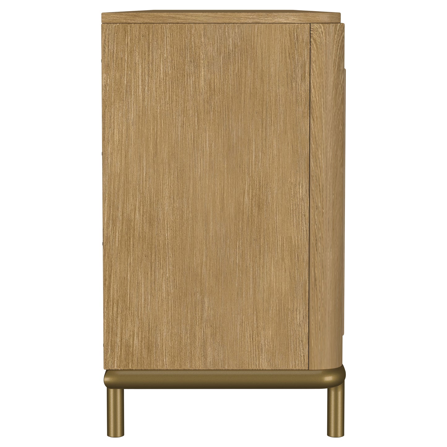 linnea rattan cane 2-door tv stand media console sand wash