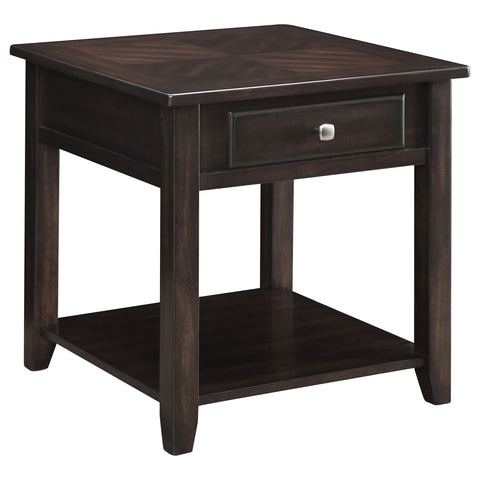 Edgeworth 3-piece Lift Top Coffee and End Table Set Walnut