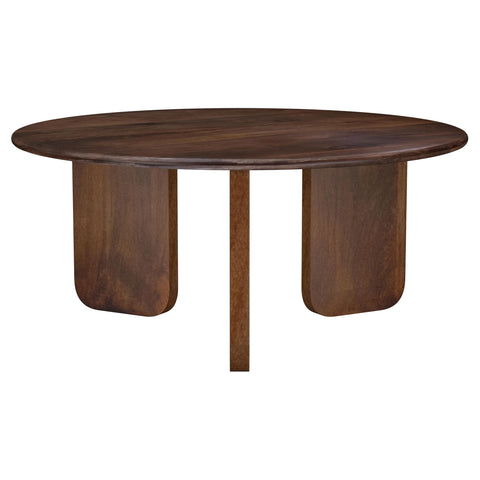 Costner 2-piece Solid Wood Coffee and End Table Set Brown