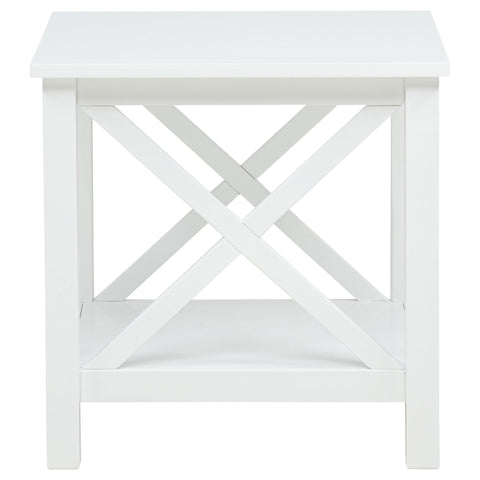 Arielle 3-piece Rectangular Lift Top Coffee Table Set White