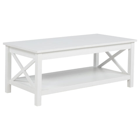 Arielle 3-piece Rectangular Lift Top Coffee Table Set White