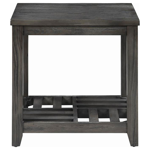Slater 2-piece Lift Top Coffee and End Table Set Grey