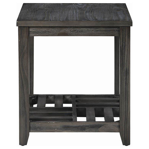 Slater 2-piece Lift Top Coffee and End Table Set Grey