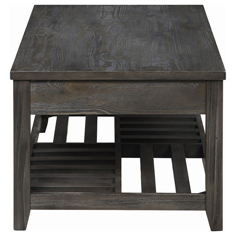 Slater 2-piece Lift Top Coffee and End Table Set Grey