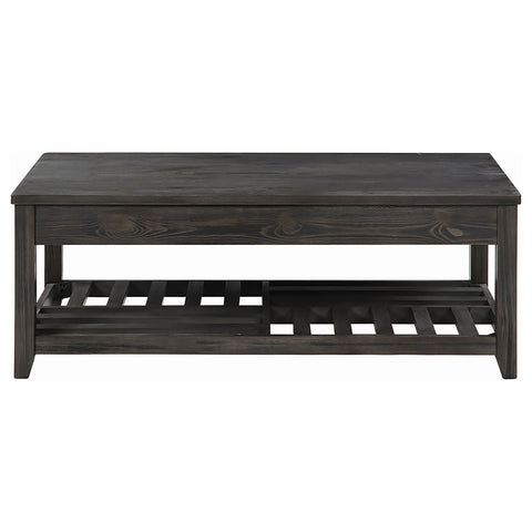Bedford Rectangular Wood Lift Top Coffee Table GreyGrey