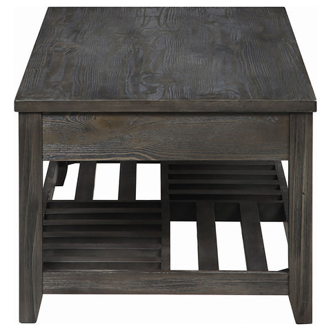 Bedford Rectangular Wood Lift Top Coffee Table GreyGrey