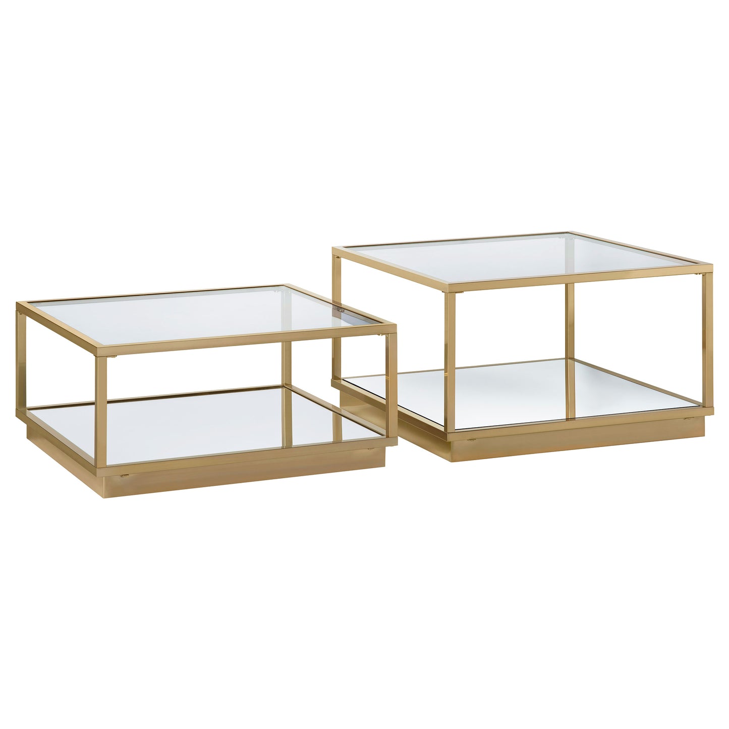 2 pc coffee table set