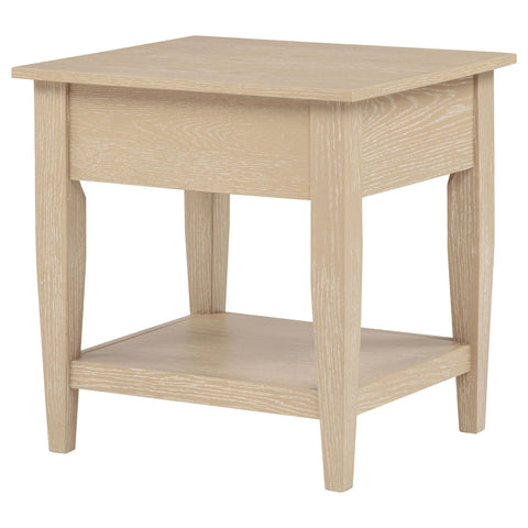 Henderson 1-drawer Wood Occasional Side End Table Blonde