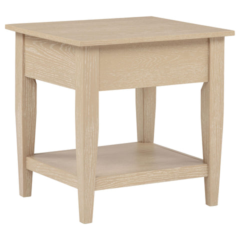 Henderson 3-piece Wood Lift-Top Coffee and End Table Set Blonde
