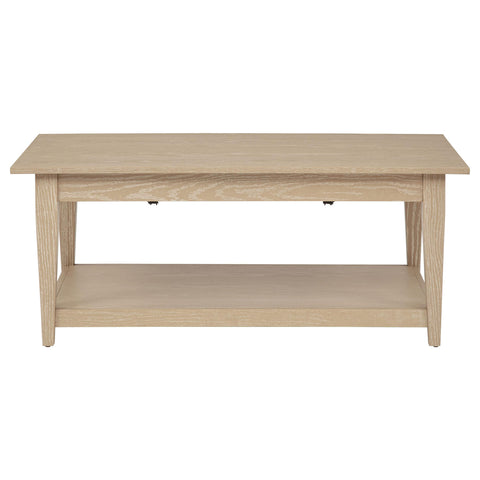 Henderson Lift-Top Occasional Cocktail Coffee Table Blonde